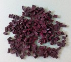 Glasmosaik Dunkelrot, Smalti, Unregelmässig, Orsoni Mosaici, Venedig, 500 gr
