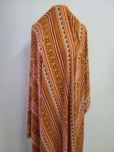 Lots of 2.2 yards Chiffon Wool Dobby Print fabric for Women clothing!,A4-14 - Picture 1 of 4