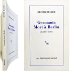 Germania mort à Berlin 1990 Heiner Muller théatre Médée Paysage avec argonautes 