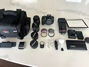 Canon Digital SLR Camera Bundle - Picture 1 of 14