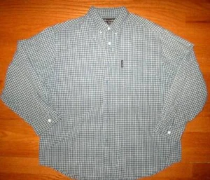 Camisa Abercrombie & Fitch Hombre Manga Larga Talla XL Azul A Cuadros Abotonada Usada en Excelente Condición - Imagen 1 de 3
