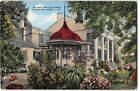 Ante Bellum Home, Vicksburg, MS Bürgerkrieg Kanonenkugel in der Wand 1940er Jahre Postkarte