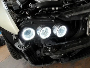 for Alfa Romeo 159 Brera Spider 05-11 LED halo ring Angel Eye lamp DRL white - Picture 1 of 15