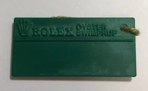 ROLEX Green Tag HANGTAG Oyster Swimpruf Day-Date GMT Master Explorer - Picture 1 of 2
