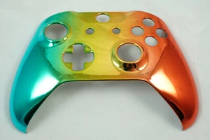 Guscio anteriore verde oro rosso per controller Xbox One S nuovo - modello 1708 - Foto 1 di 4
