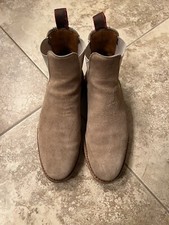 Allen Edmonds Nomad Suede Chelsea boots suede beige tan size 6 brown