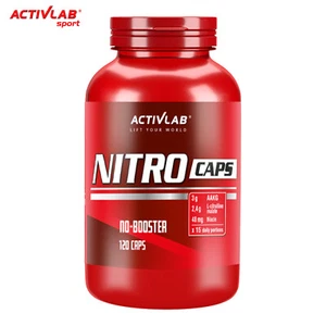 ACTIVLAB NITRO CAPS - 120 Capsules - Pre-Workout Regeneration Muscle Pump - Picture 1 of 3