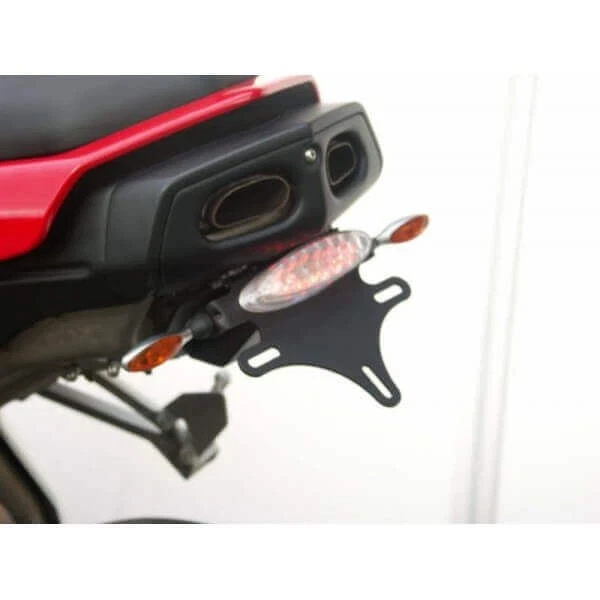 DUCATI 749 / 999 / R / S - 02/07 - SUPPORT DE PLAQUE + FEU R&G CLIGNOTANTS- LP00 - Photo 1/1