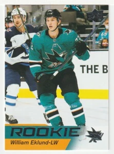 William Eklund - San Jose (Hockey Card) 2021-22 Upper Deck Star Rookies # 24 MT - Bild 1 von 1