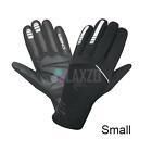 Chiba Gloves 2nd Skin Waterproof &amp; Windprotect Cycling Running in Black - Small