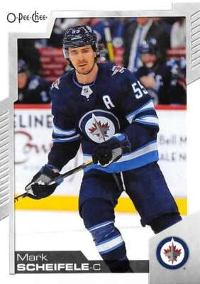 2020-21 O-Pee-Chee #384 Mark Scheifele Winnipeg Jets - Image 1 of 2