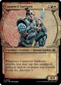 Caparocti Sunborn FOIL SHOWCASE - NM - MTG LCI - Magic the Gathering - Picture 1 of 1