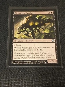 Magic the Gathering Scars of Mirrodin Necrogen Scudder - Picture 1 of 2