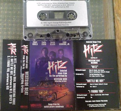 Rare Hitz SOUNDTRACK Promo Cassette 1992 Dual Dominating Force Westside Beat - Image 1 of 3