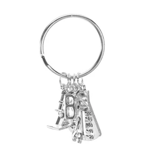  Microscope Key Ring Graduation Celebration Keychain Chemistry Element - Zdjęcie 1 z 12