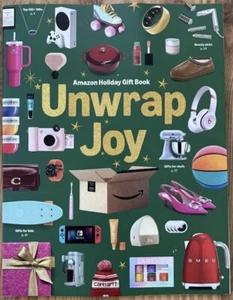 2024 Amazon Holiday Gift Book Catalog Unwrap Joy NEW Guide Fast shipping - Picture 1 of 2