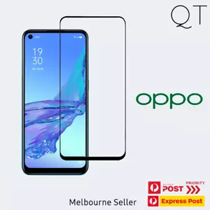 For Oppo A18 A38 A58 A74 A79 Full Coverage Tempered Glass Screen Protector/Film - Picture 1 of 20