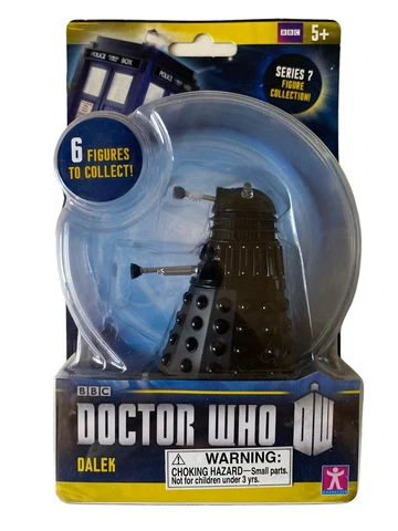 Doctor Who Series 7 Black Dalek 3.75" Action Figure NEW 3 3/4" Sec? Cover