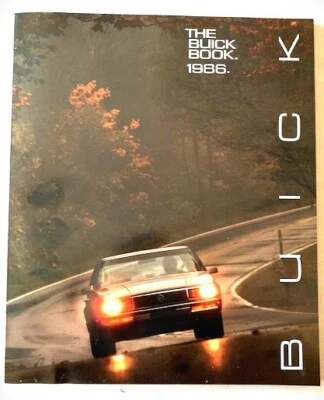 The Buick Book, 1986 T Type Grand National Regal LeSabre Riviera Sales Brochure - Image 1 of 4