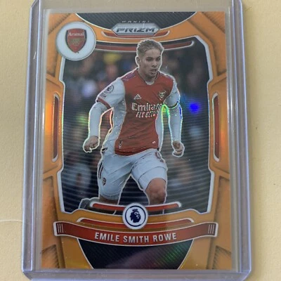 2022 Epl Prizm Orange /25 Arsenal Emile Smith Rowe 206 - Image 1 of 2