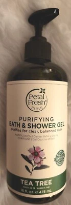 Gel de baño y ducha energizante puro Petal Fresh - árbol de té 16 fl oz Foto 1 de 3