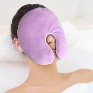 NEWGO Face Heating Mask for Sinus Pain Microwaveable Heating Warm Cold Compress - Picture 1 of 7
