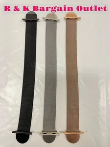 Womens Metal Magnetic Band strap Apple Watch 1 2 3 4 5 6 7 38mm - 45mm ~ 3 Pcs - Picture 1 of 4