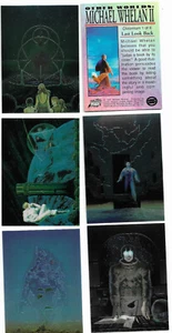 MICHAEL WHELAN 2 ANDERE WELTEN 1995 COMIC BILDER CHROM INSERT 6 KARTEN SET - Bild 1 von 1