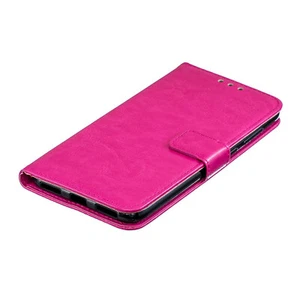 Luxury Magnetic Wallet Case Stand Flip Phone Case Cover for Huawei Y7 2019 - Picture 1 of 17