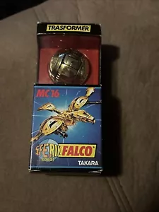 MC-16 Takara Sferik Falco Transforming Gold Robot Japanese Toy - Bild 1 von 4