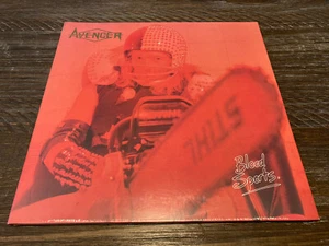 Avenger "Blood Sports" LP (Vinyl, Back on Black, 2019) Red Vinyl - Imagen 1 de 2