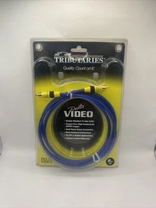 Tributaries Delta Video Cable • 75 Ohm • Gold Plated Connectors • 2m • New - Picture 1 of 4