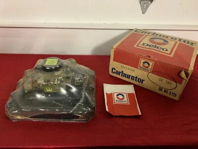 CARBURADOR CHEVROLET NOVA 350CI 1975 17054608 DELCO 22189 NUEVO EN STOCK   Foto 1 de 3