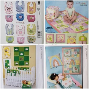 McCall's UNCUT! U-PICK! Sewing Patterns Baby Kids Children Bedding & Accessories - Picture 1 of 9