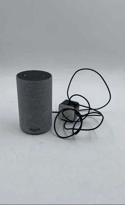 Amazon Echo 2nd Generation Gray Voice Control Compact Alexa Smart Speaker - Image 1 of 4