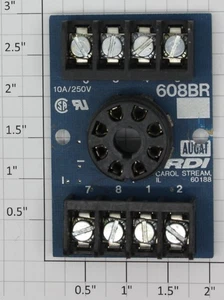 Reed Devices / RDI 608BR 8 pin presa relè - Foto 1 di 2