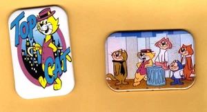 TOP CAT    2 REFRIGERATOR MAGNET  2" X 3"  WITH ROUNDED CORNER - Picture 1 of 4
