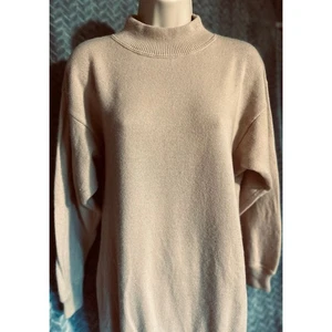 Pullover Saks Fifth Avenue 100 % cachemir talla M lujoso suave informal clásico exclusivo  - Imagen 1 de 4
