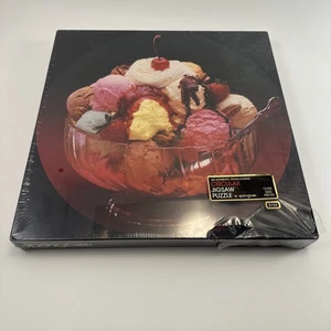 Vintage Springbock Runde Super Eisbecher Puzzle 500 Stck. VERSIEGELT 1984 - Bild 1 von 7