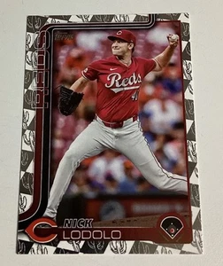 2025 Topps Series 1 NICK LODOLO Spring Training Parallel Card #21 Reds - Picture 1 of 2