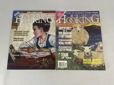 Rug Hooking Magazine March/April/May 2006 & June / July/ August 2017 - Image 1 of 4