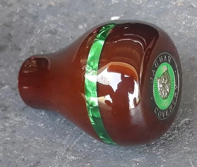 JAGUAR Coventry Wood Gear Shift Knob XJ6,XJ40,X308,XJ8,XK8,XKR,V8,S-Type,X-Type - Image 1 of 2