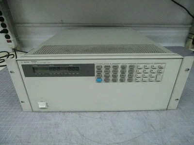 AGILENT 6050A, 6051B, 60503B DC CARGA ELECTRÓNICA MAINFRAME+3X 60V/30A+2X 240V/10A Foto 1 de 4