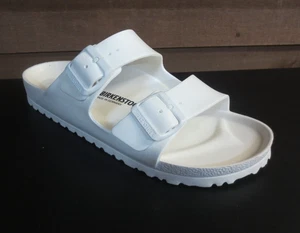 Sandalias BIRKENSTOCK Arizona EVA para mujer - blancas - - EE. UU. L9 O M 7 AJUSTE ESTRECHO - Imagen 1 de 3