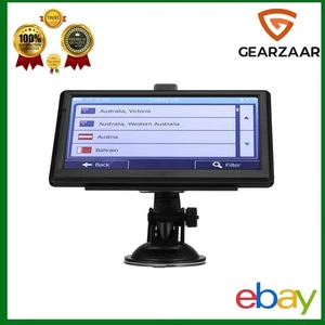 Navigationsgerät Auto Navigation 8G+256MB GPS-Navigation EU Karten 7 Zoll - Bild 1 von 23