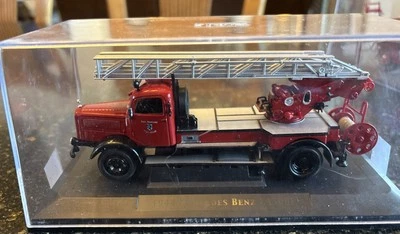 Signature Series 1944 Mercedes Benz L4500F Fire Truck Diecast Toy Car Model - Image 1 of 4