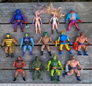motu vintage 1980s he-man action figure lot And Sheera 13 Figures Total - Picture 1 of 22
