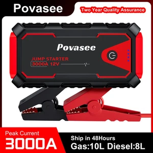 Jump Starter Power Pack 3000A Car Battery Booster Jump Starter Car Jump Starter - Picture 1 of 21