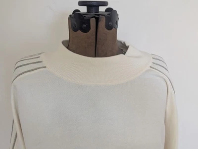 Suéter clásico diario Alfani para mujer talla 3X detalle de hombro mínimo neutro Foto 1 de 4