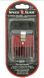 Peine cortapelos Speed-O-Guide SPG0517, rojo - Imagen 1 de 4
